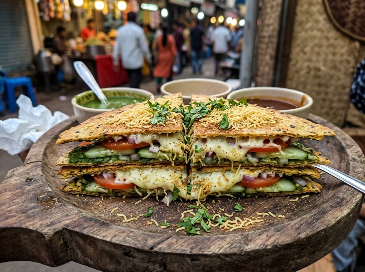 Khakhra Sandwich