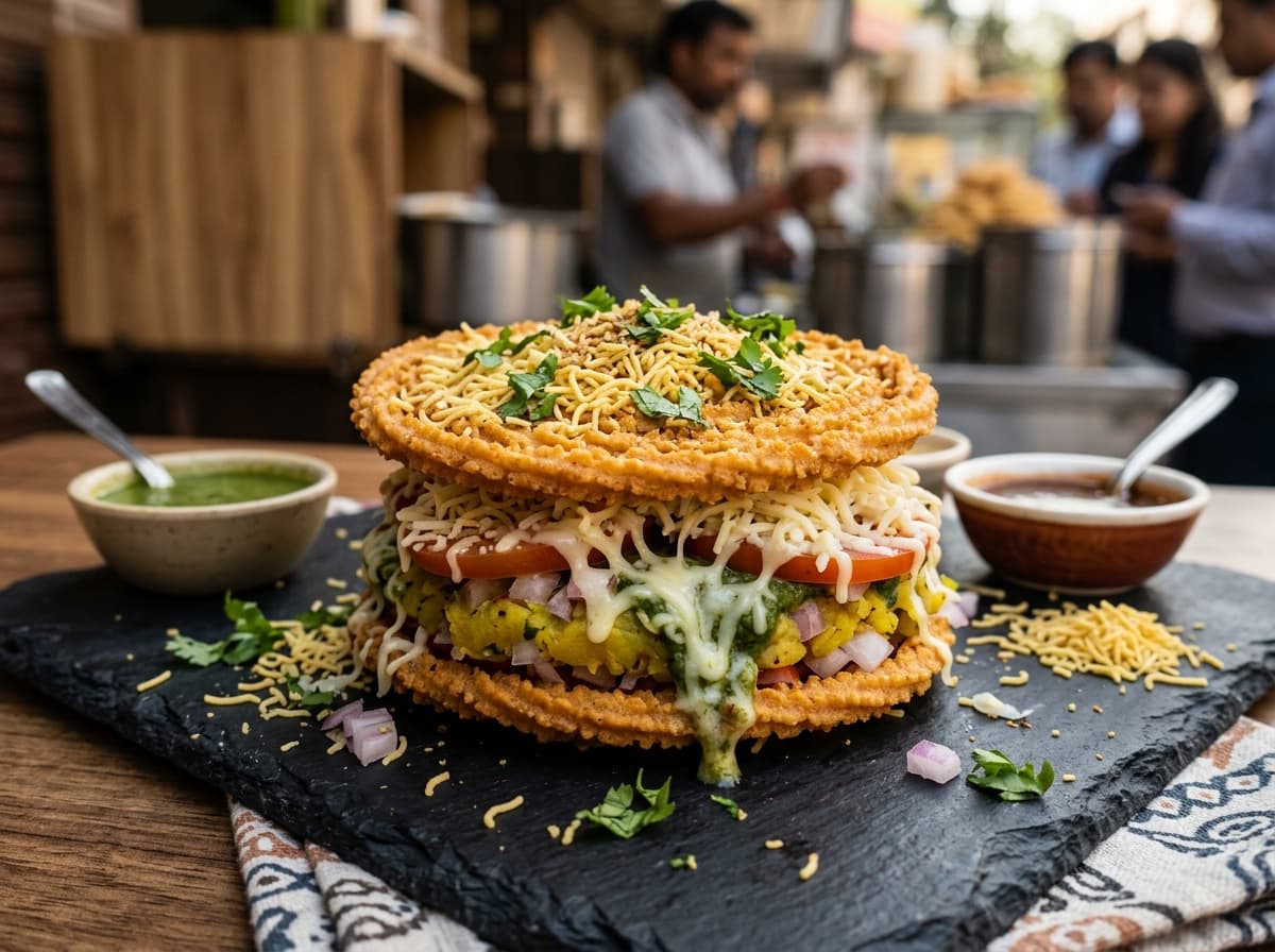 Signature Cheese Murukku Sandwich